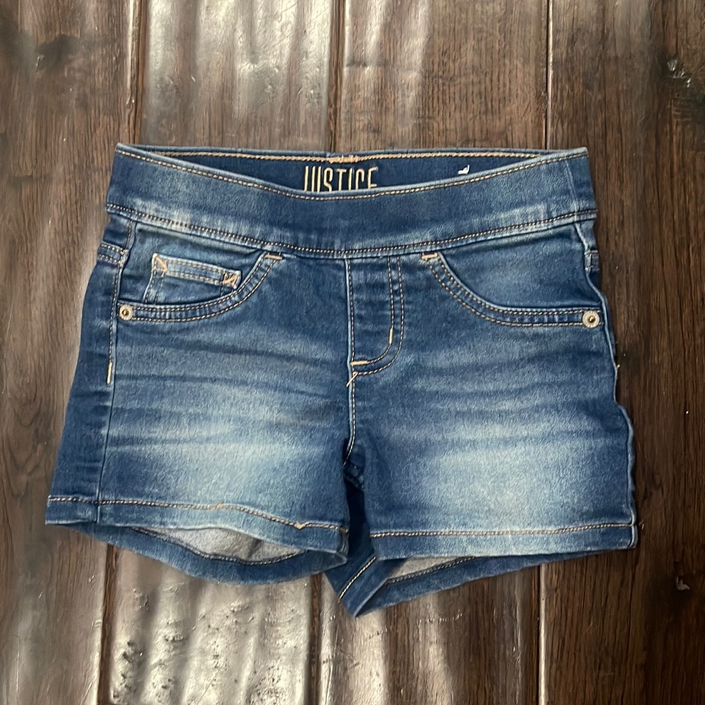 Justice Girls Shorts Sz 7
